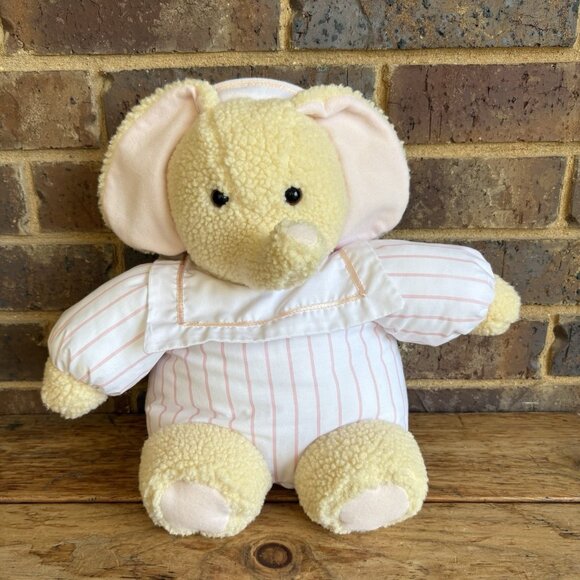 VTG Dakin Fraser Collection Elephant Sailor Collar 13” Plush Stuffed Animal Toy - Picture 1 of 9